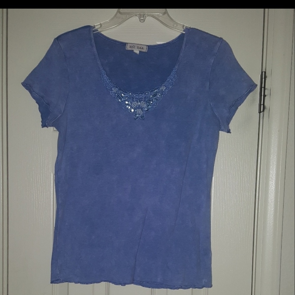 Ecit U.S.A. Embellished Top